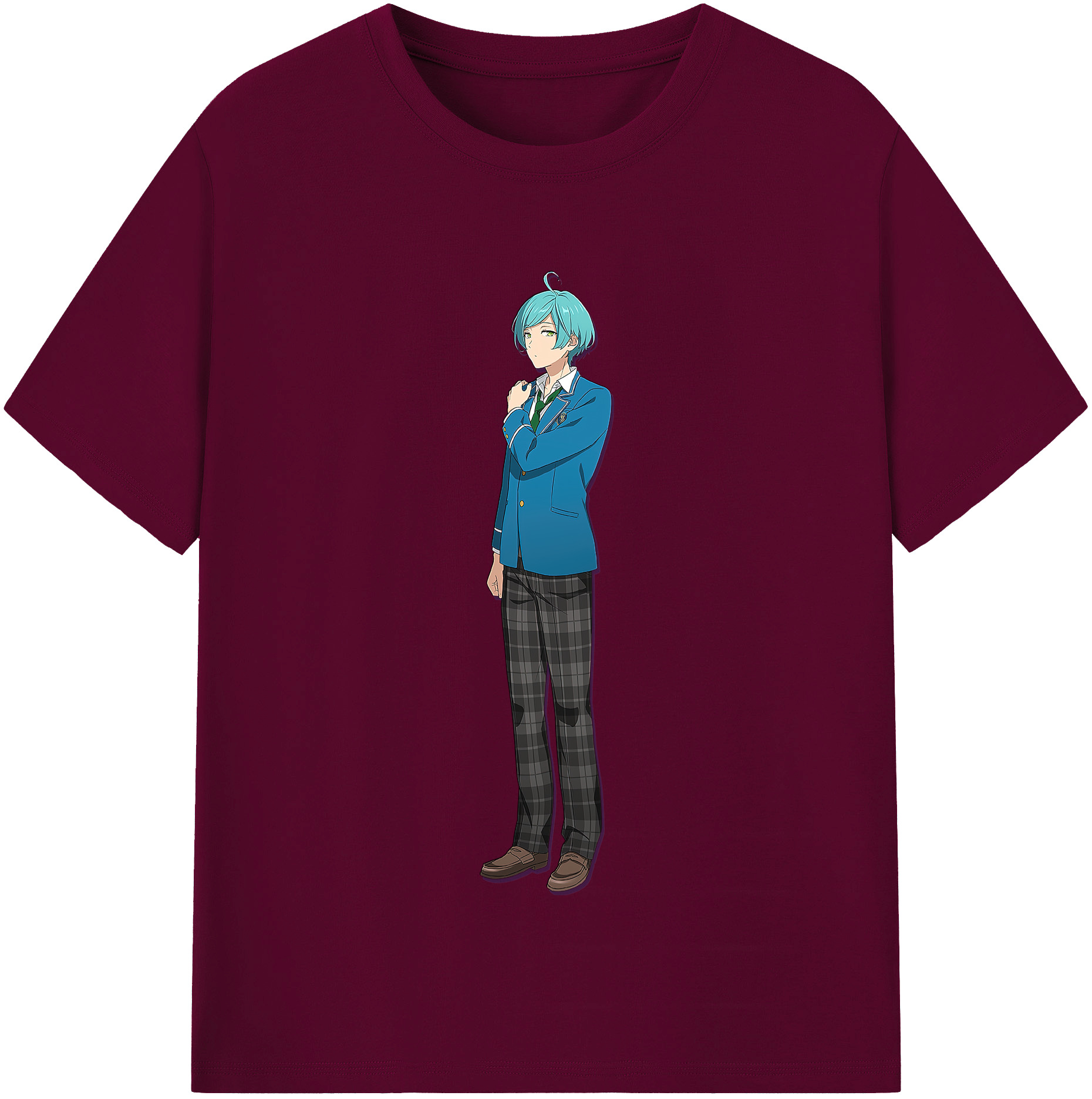 （画像用） あんさんぶるスターズ! Ensemble Stars レディースカジュアルプリントTシャツ（綿100％）